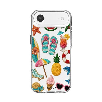 Beaded Summer Beach Charms Phone Case