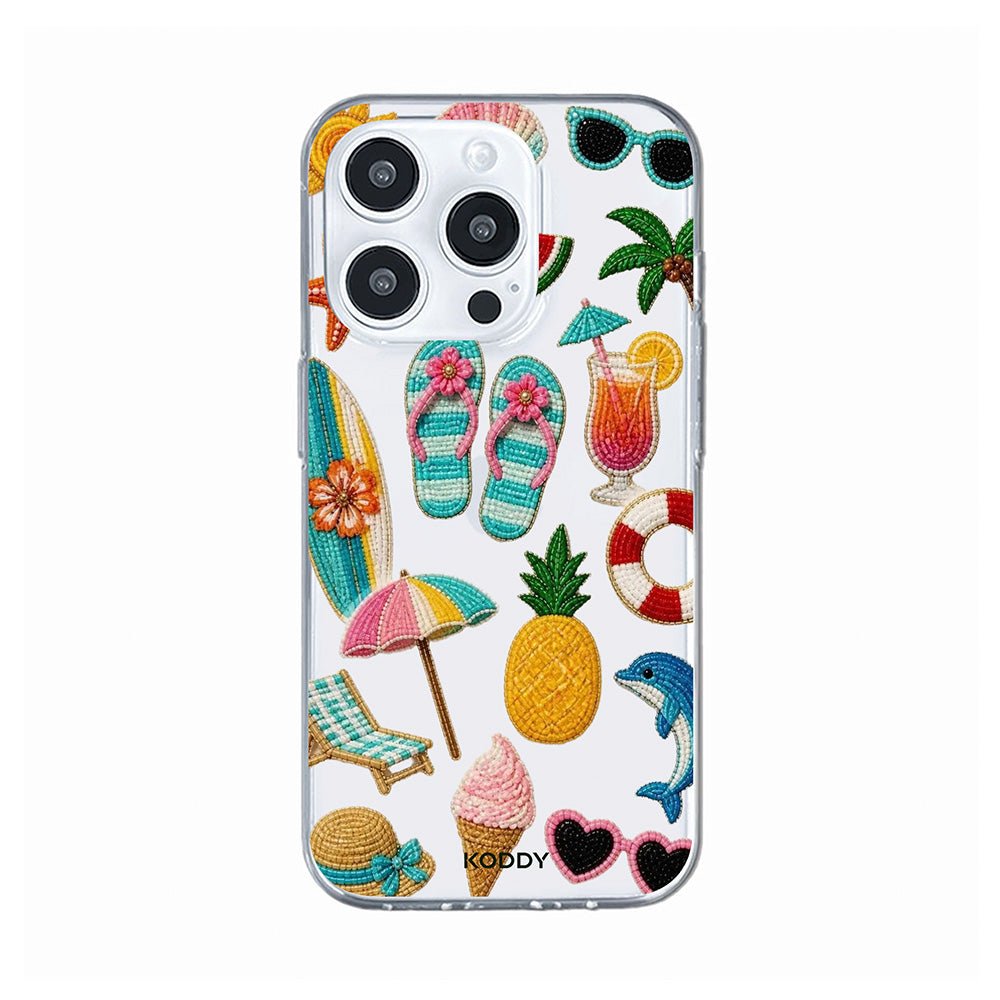Beaded Summer Beach Charms Phone Case