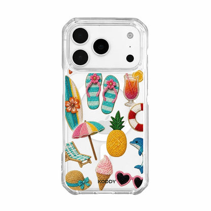 Beaded Summer Beach Charms Phone Case