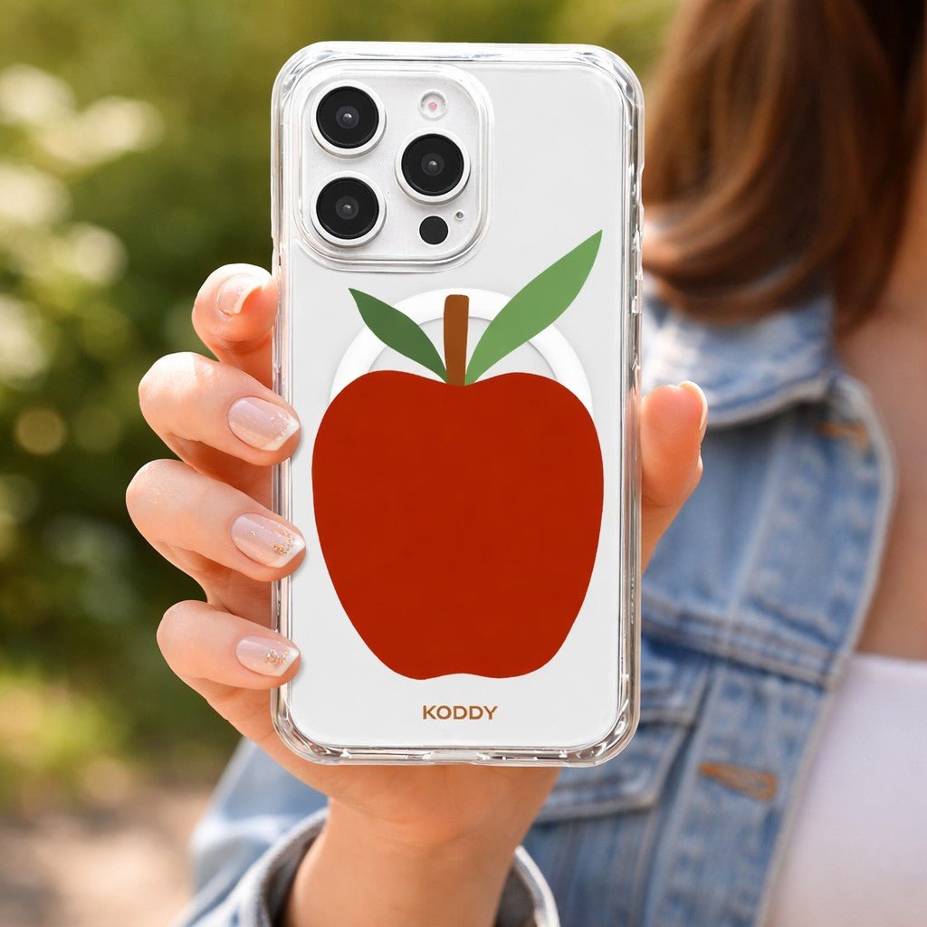 Big Apple Clear Phone Case - KODDY aesthetic iphone case UK