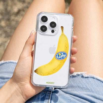 Big banana Clear Phone Case - KODDY aesthetic iphone case UK