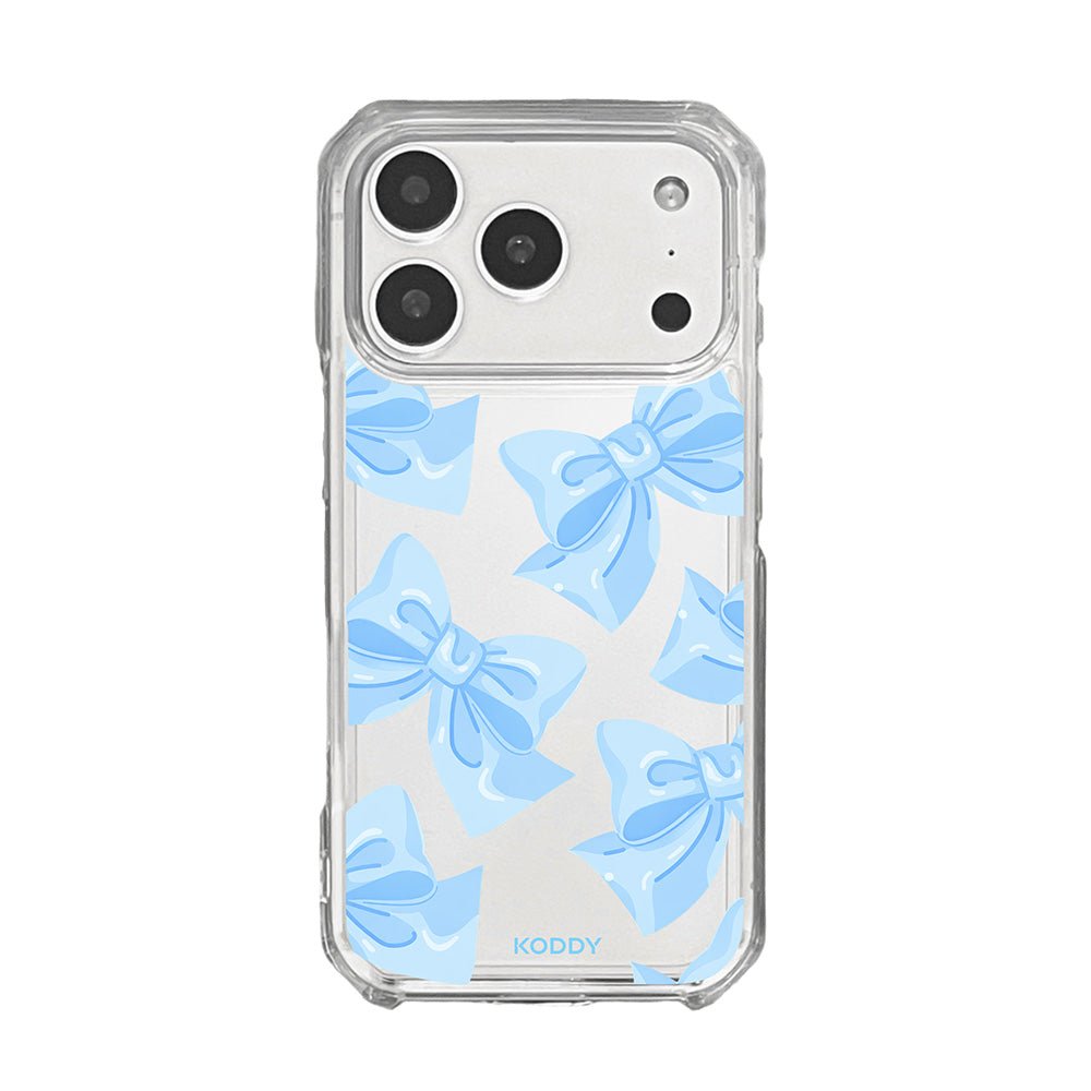 Blue Fluffy Ribbon Phone Case - KODDY
