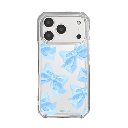 Blue Fluffy Ribbon Phone Case - KODDY