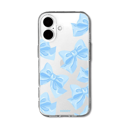 Blue Fluffy Ribbon Phone Case - KODDY