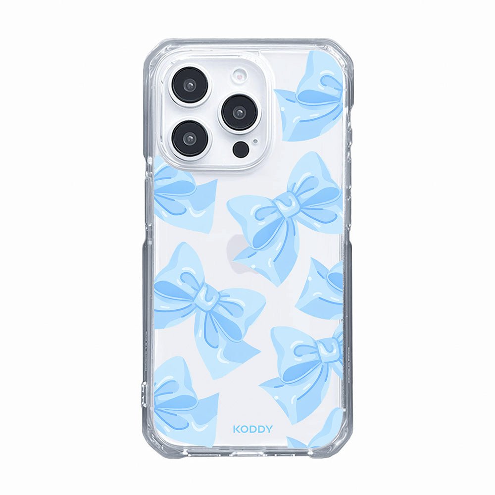 Blue Fluffy Ribbon Phone Case - KODDY