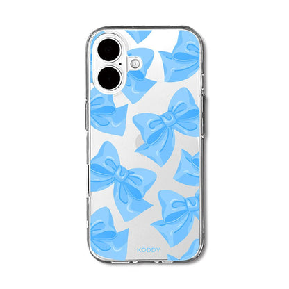 Blue Fluffy Ribbon Phone Case - KODDY