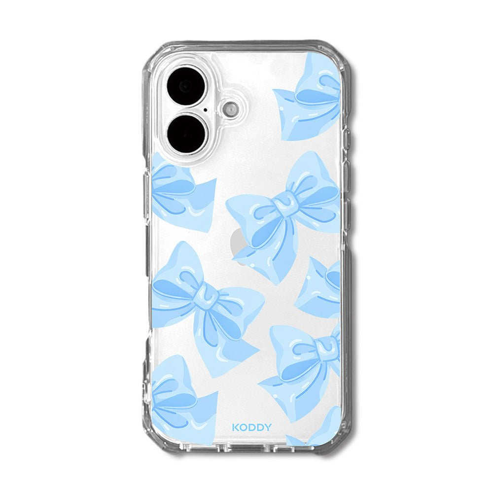 Blue Fluffy Ribbon Phone Case - KODDY