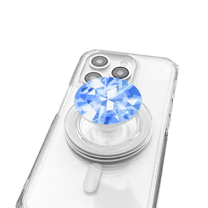 Blue Gemstone Phone Grip - KODDY