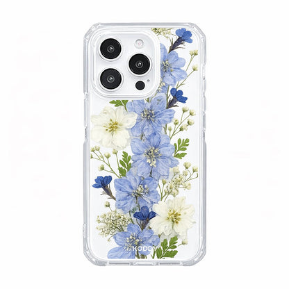 Blue Wildflower Botanical Phone Case