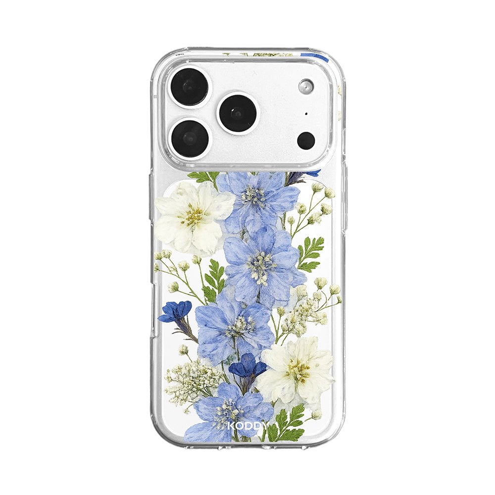 Blue Wildflower Botanical Phone Case