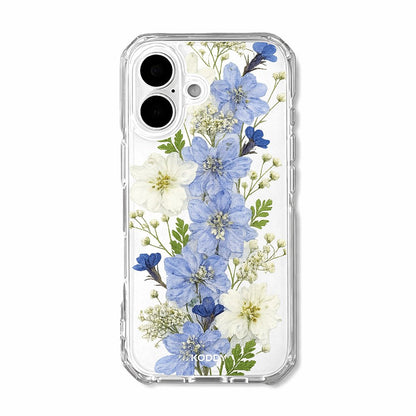 Blue Wildflower Botanical Phone Case