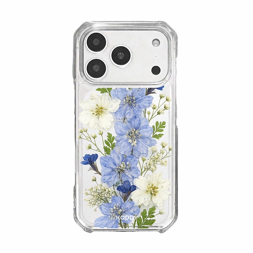 Blue Wildflower Botanical Phone Case