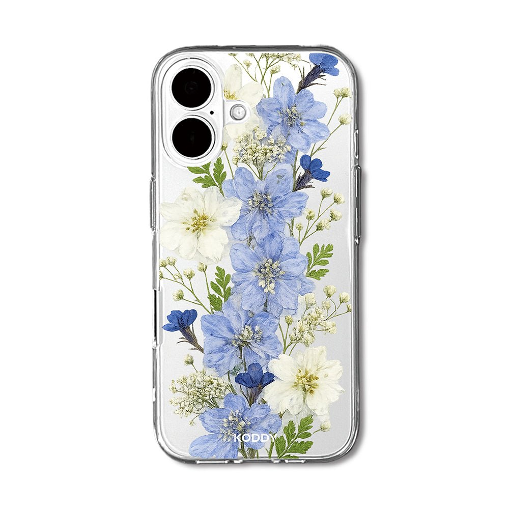 Blue Wildflower Botanical Phone Case