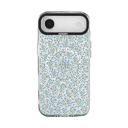 Blue Wildflower Floral iPhone Case