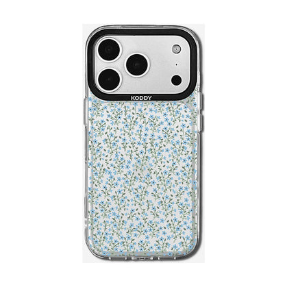Blue Wildflower Floral iPhone Case