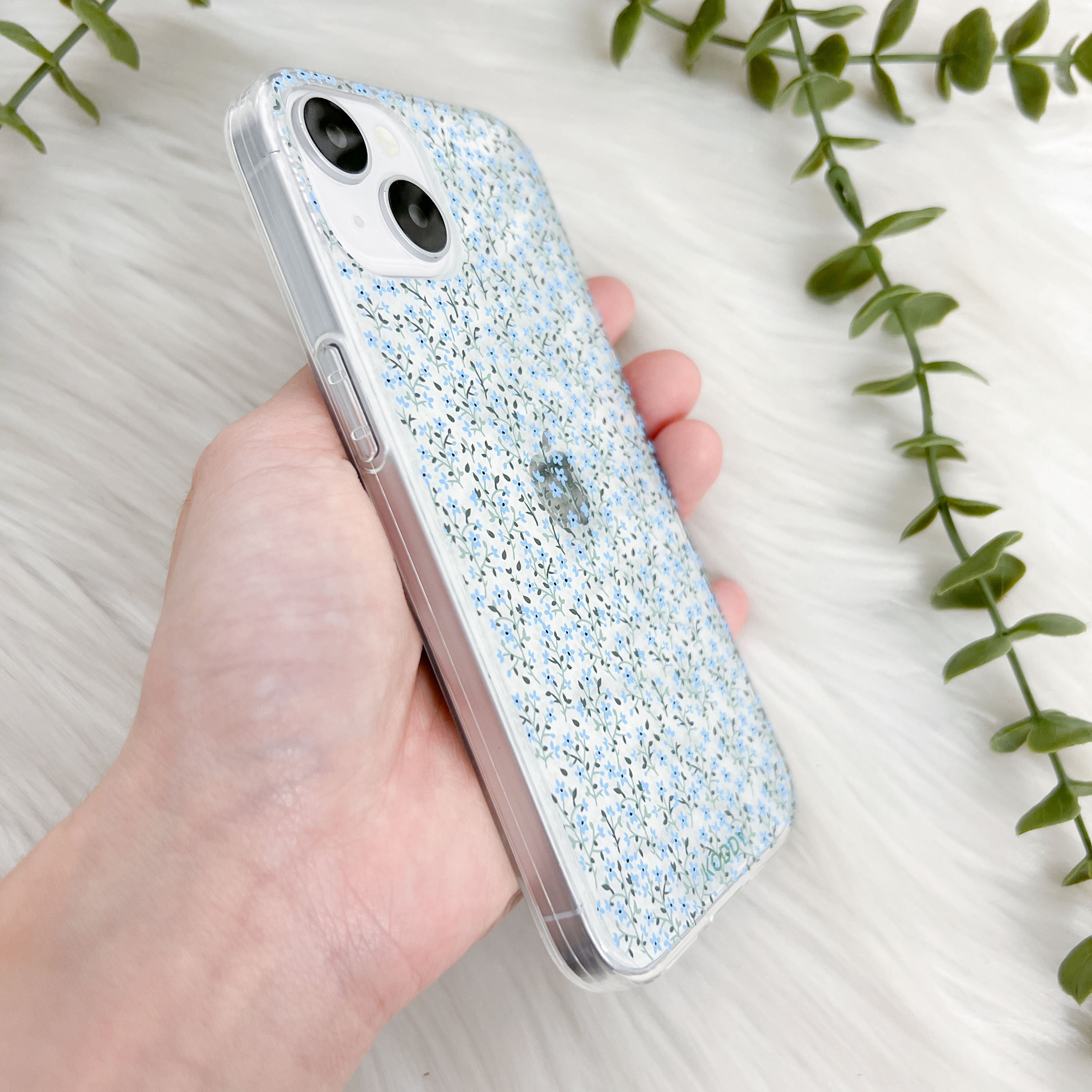 Blue Wildflower Floral Phone Case - KODDY