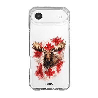 Canadian Flag and Moose Phone Case