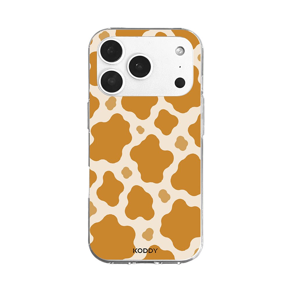 Caramel Cow Wow Phone Case-KODDY aesthetic iphone case UK