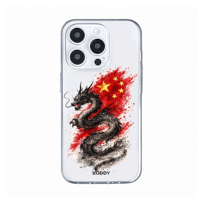 China Flag Dragon Phone Case-KODDY aesthetic iphone case UK