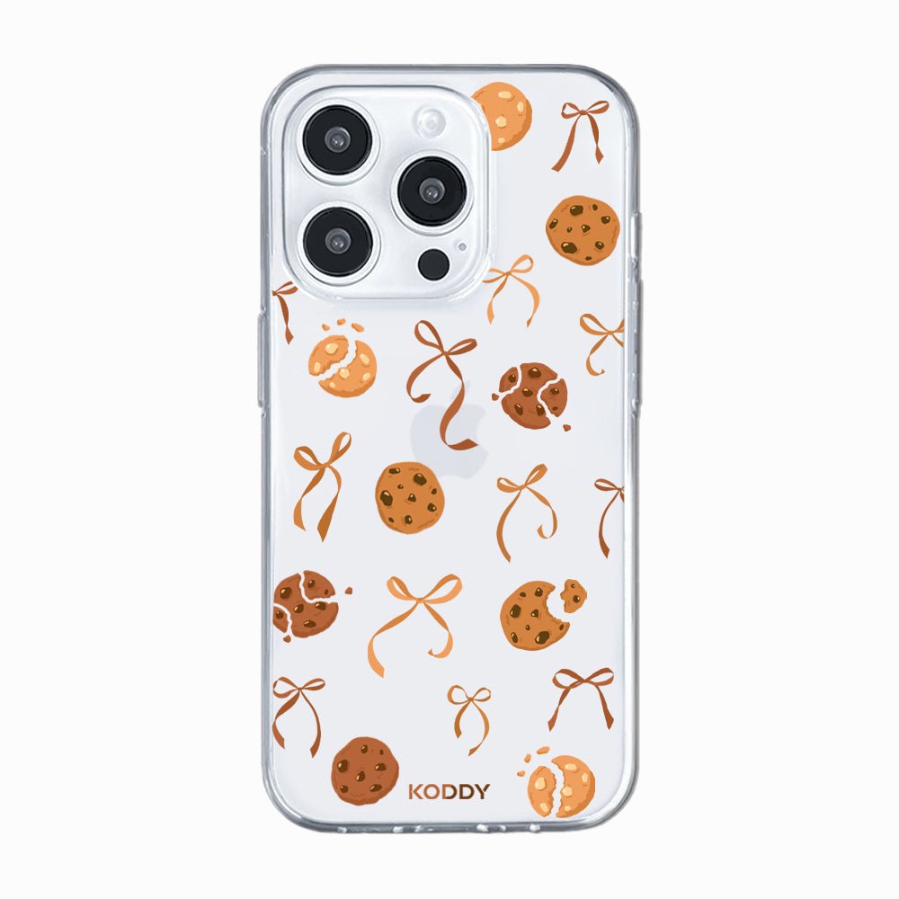 Chocolate Chip Cookies with Bows Phone Case