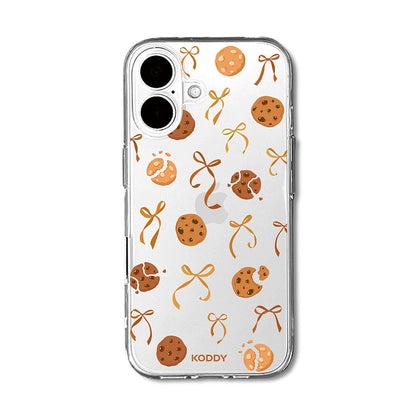 Chocolate Chip Cookies with Bows Phone Case-KODDY aesthetic iphone case UK