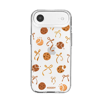 Chocolate Chip Cookies with Bows Phone Case-KODDY aesthetic iphone case UK