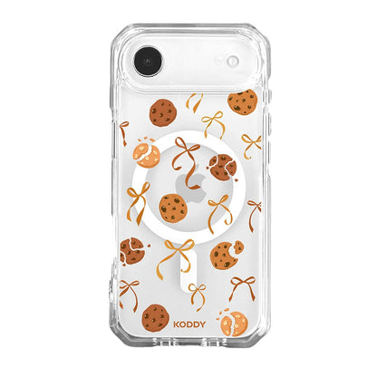 Chocolate Chip Cookies with Bows Phone Case-KODDY aesthetic iphone case UK