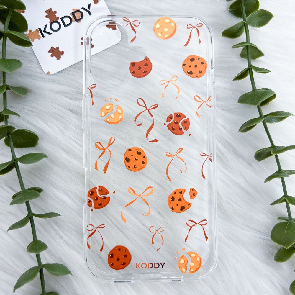 Chocolate Chip Cookies with Bows Phone Case - KODDY