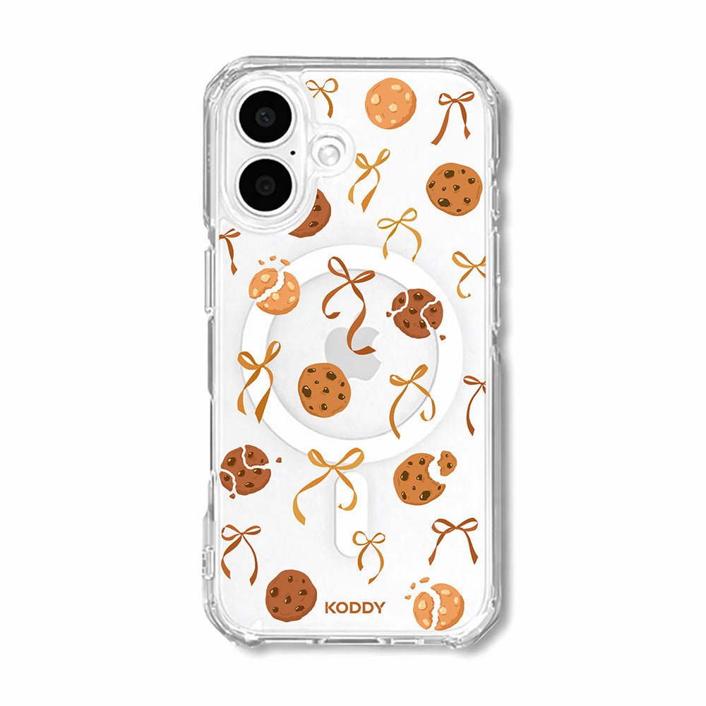 Chocolate Chip Cookies with Bows Phone Case-KODDY aesthetic iphone case UK