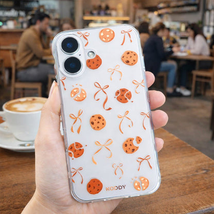 Chocolate Chip Cookies with Bows Phone Case - KODDY