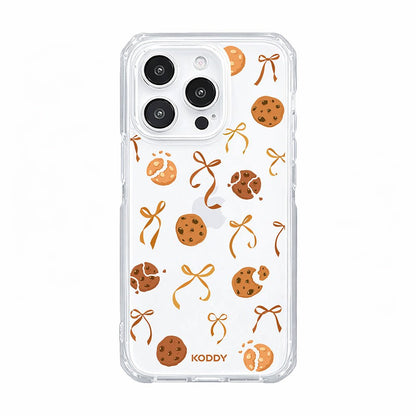 Chocolate Chip Cookies with Bows Phone Case-KODDY aesthetic iphone case UK