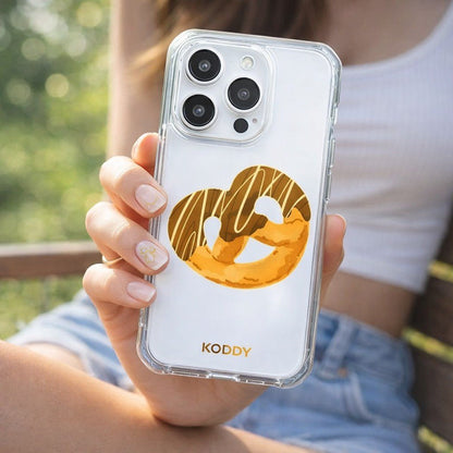 Chocolate Drizzle Pretzel Phone Case - KODDY aesthetic iphone case UK