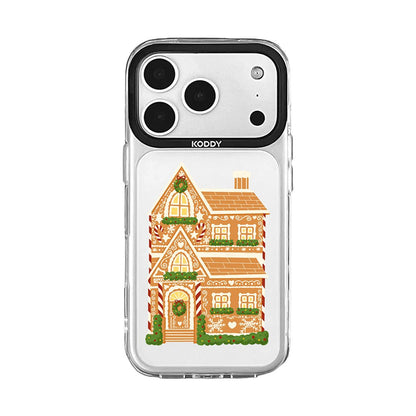 Pink Bubble Pattern Hearts iPhone Case - KODDY