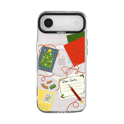 Pink Bubble Pattern Hearts iPhone Case - KODDY