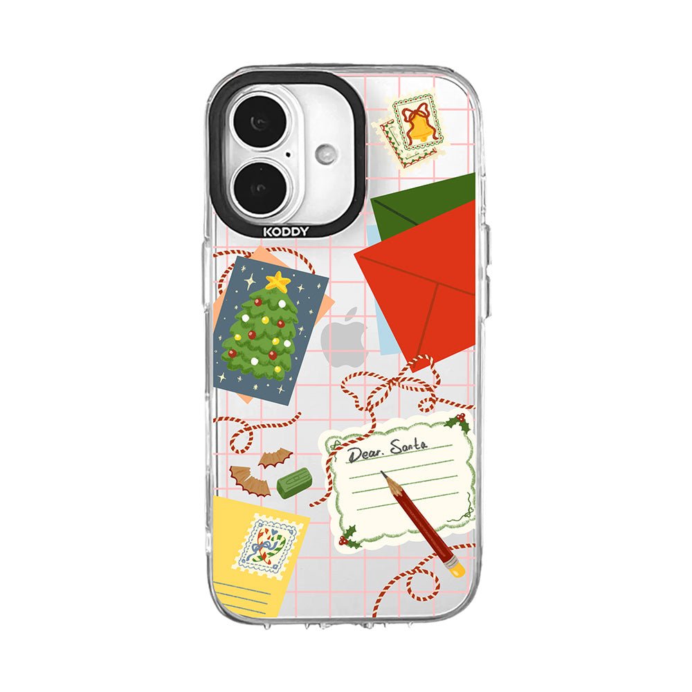 Pink Bubble Pattern Hearts iPhone Case - KODDY