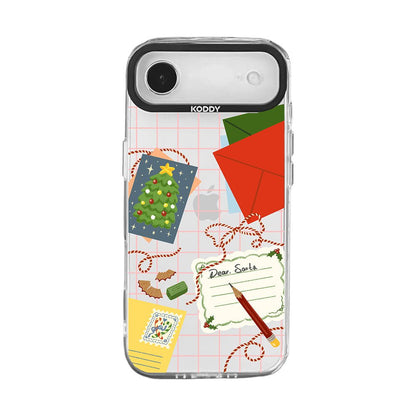 Pink Bubble Pattern Hearts iPhone Case - KODDY