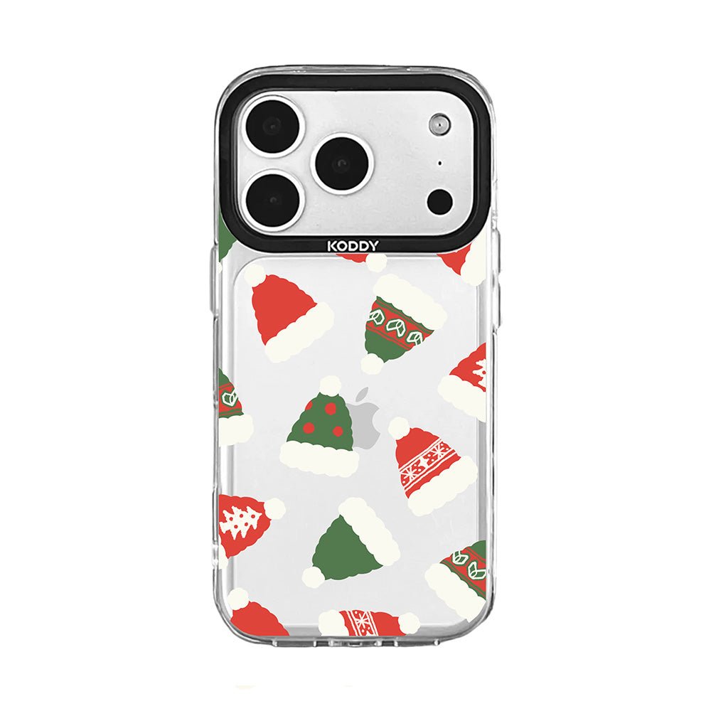 Pink Bubble Pattern Hearts iPhone Case - KODDY