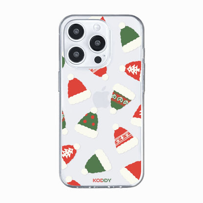 Christmas Pom - Pom Hats Phone Case