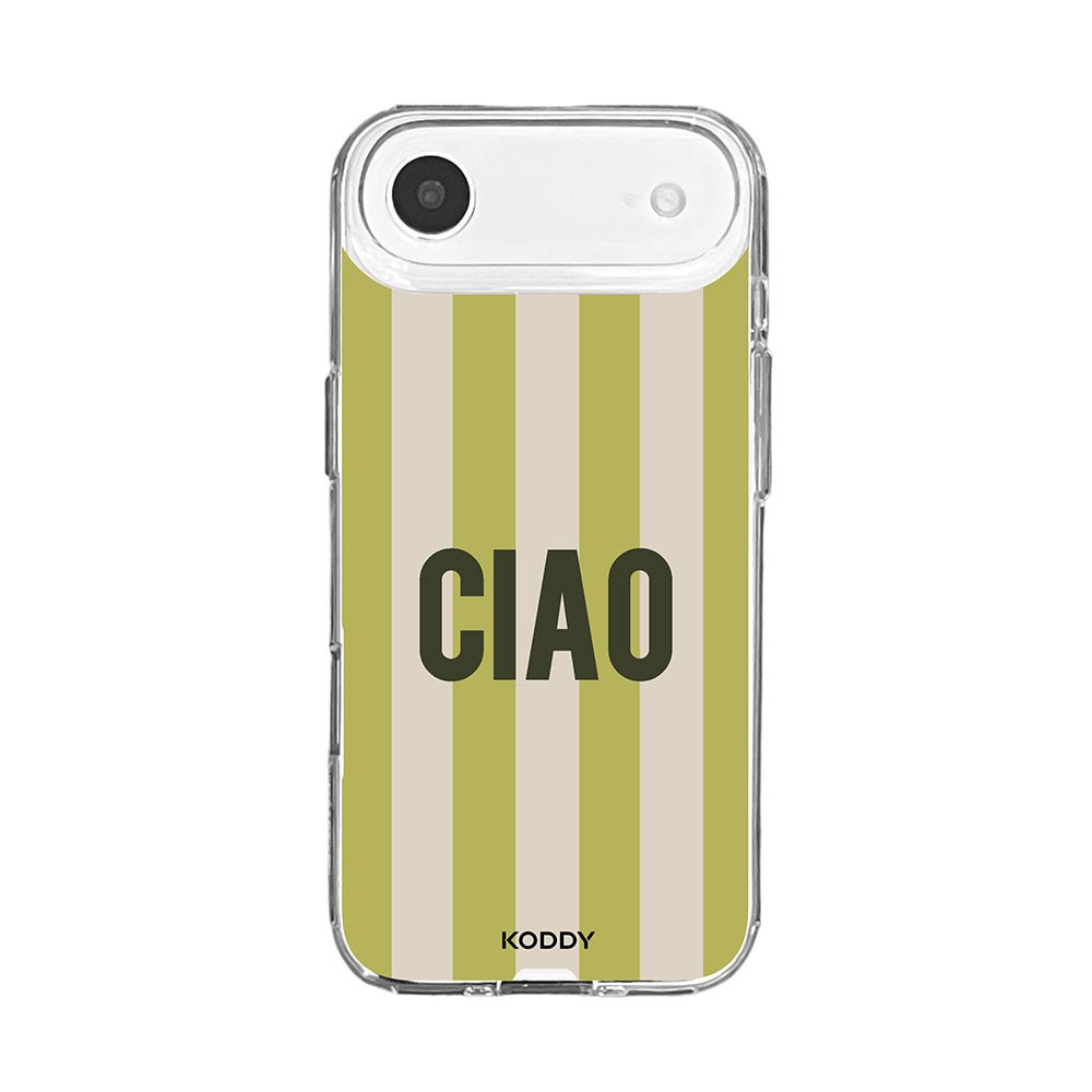 Ciao Retro Stripe Phone Case
