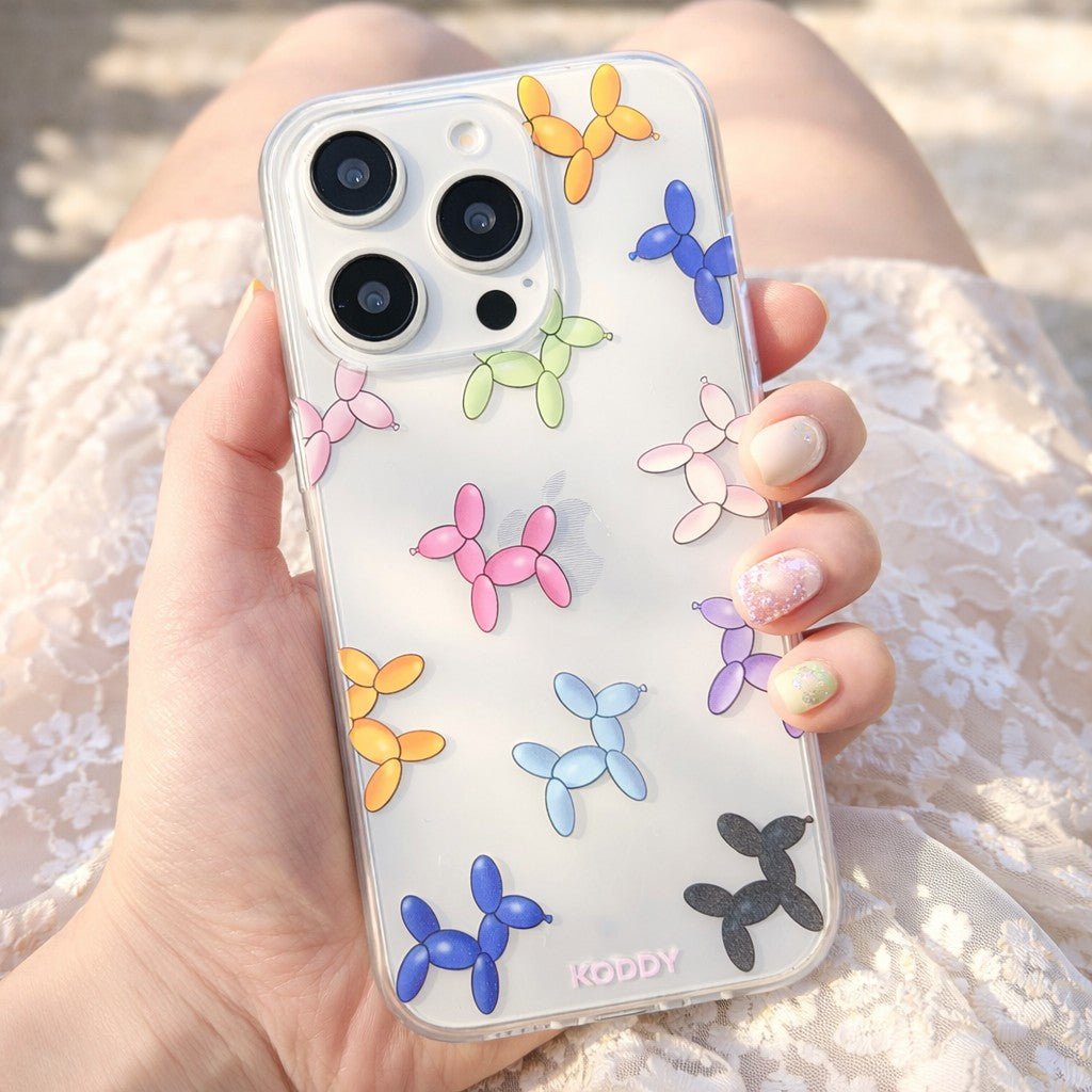 Colorful Balloon Dog Phone Case - KODDY