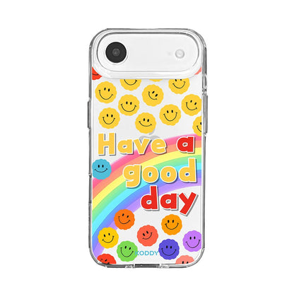 Colorful Smiley Face Rainbow Phone Case - KODDY aesthetic iphone case UK