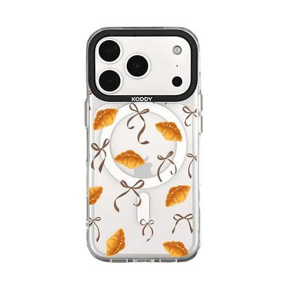 Croissants with Ribbon Bows iPhone Case