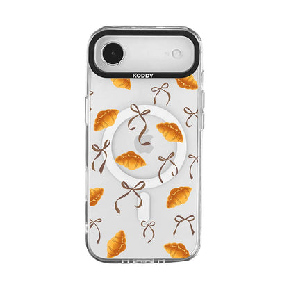 Croissants with Ribbon Bows iPhone Case