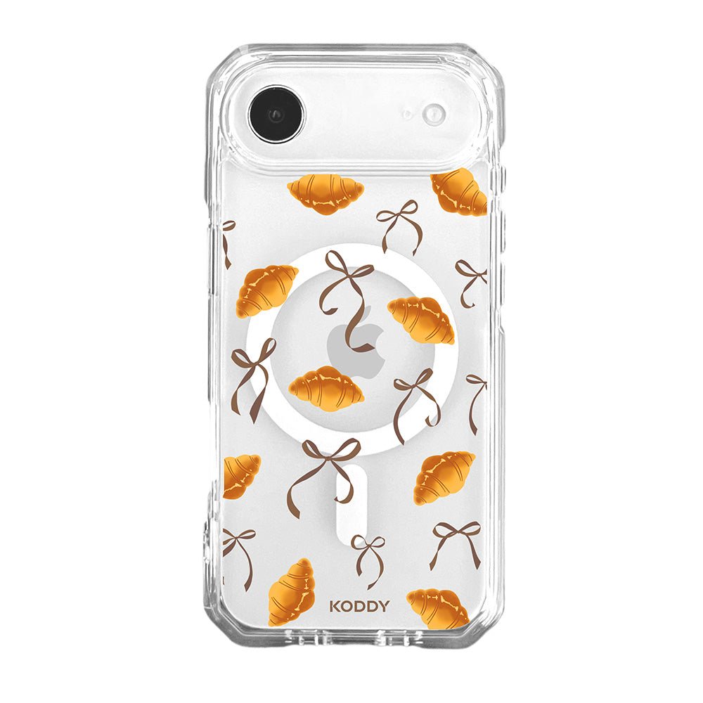 Croissants with Ribbon Bows Phone Case-KODDY aesthetic iphone case UK