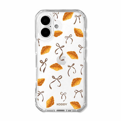 Croissants with Ribbon Bows Phone Case - KODDY aesthetic iphone case UK
