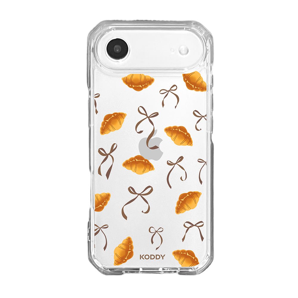 Croissants with Ribbon Bows Phone Case-KODDY aesthetic iphone case UK