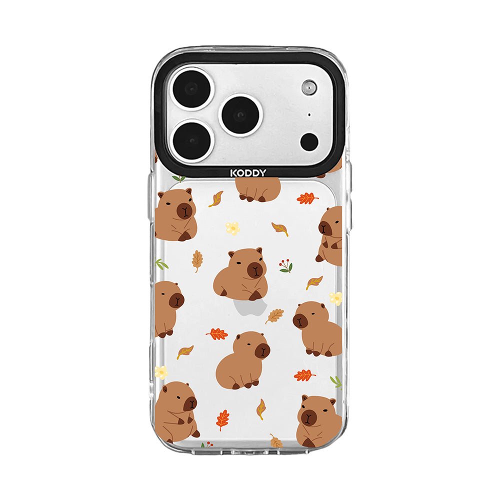 Cute Capybara Friends iPhone Case