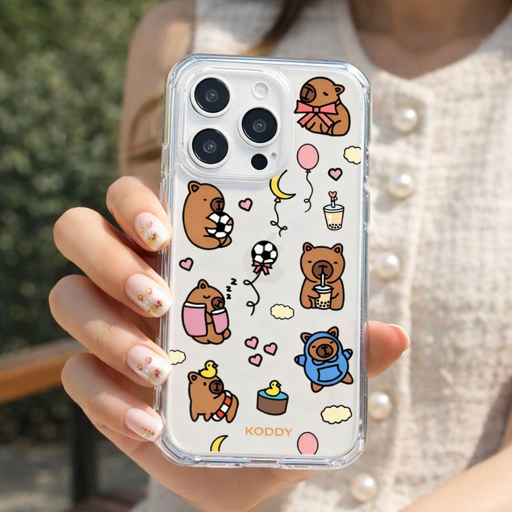 Cute Capybara Phone Case - KODDY aesthetic iphone case UK