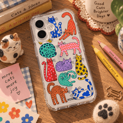 Cute Cat Aesthetic Phone Case-KODDY aesthetic iphone case UK