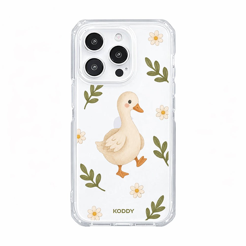 Cute Duck & Daisy Aesthetic Phone Case